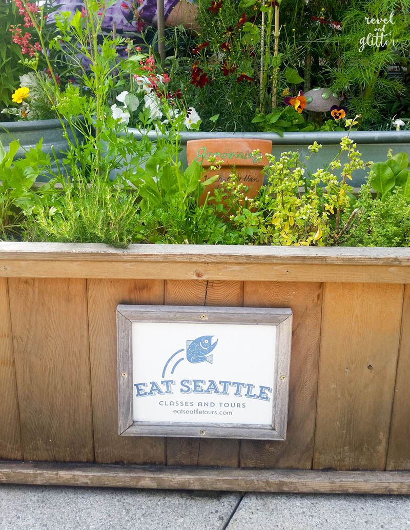 An Evening of Food, Wine and Learning with Eat Seattle; garden box