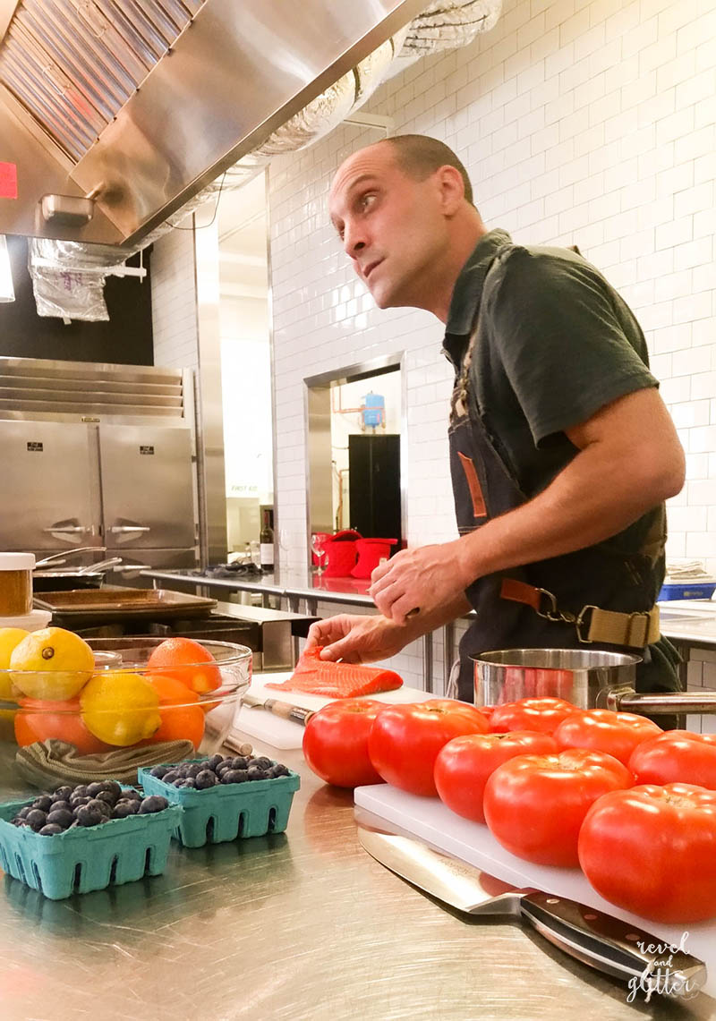 An Evening of Food, Wine and Learning with Eat Seattle; learning with Chef Jay Midwood