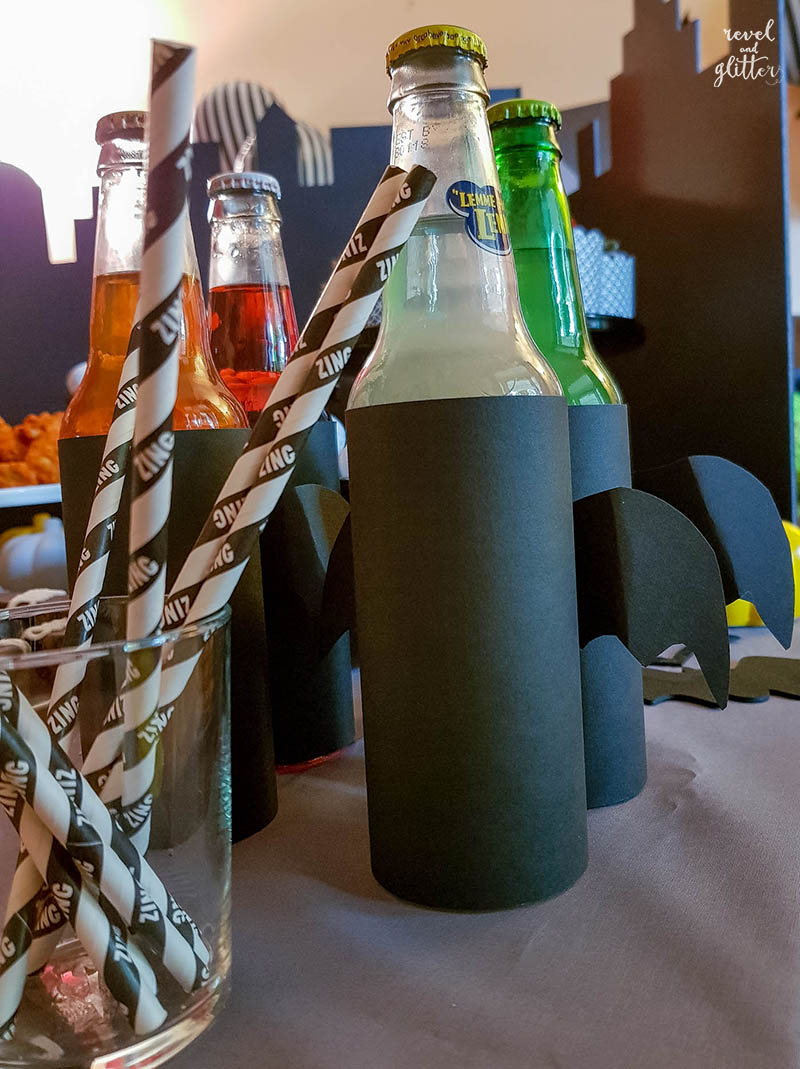 Batman-Inspired Halloween Party; drinks