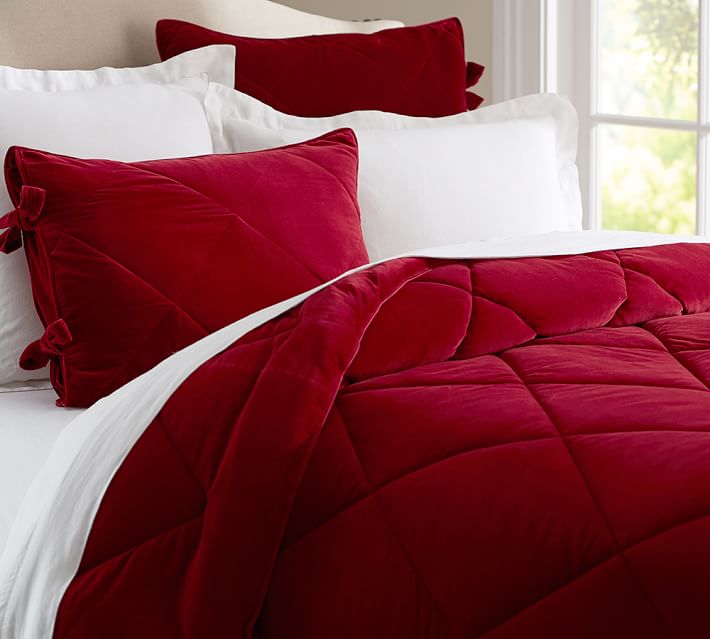 10 ways to use velvet in your home; bedding