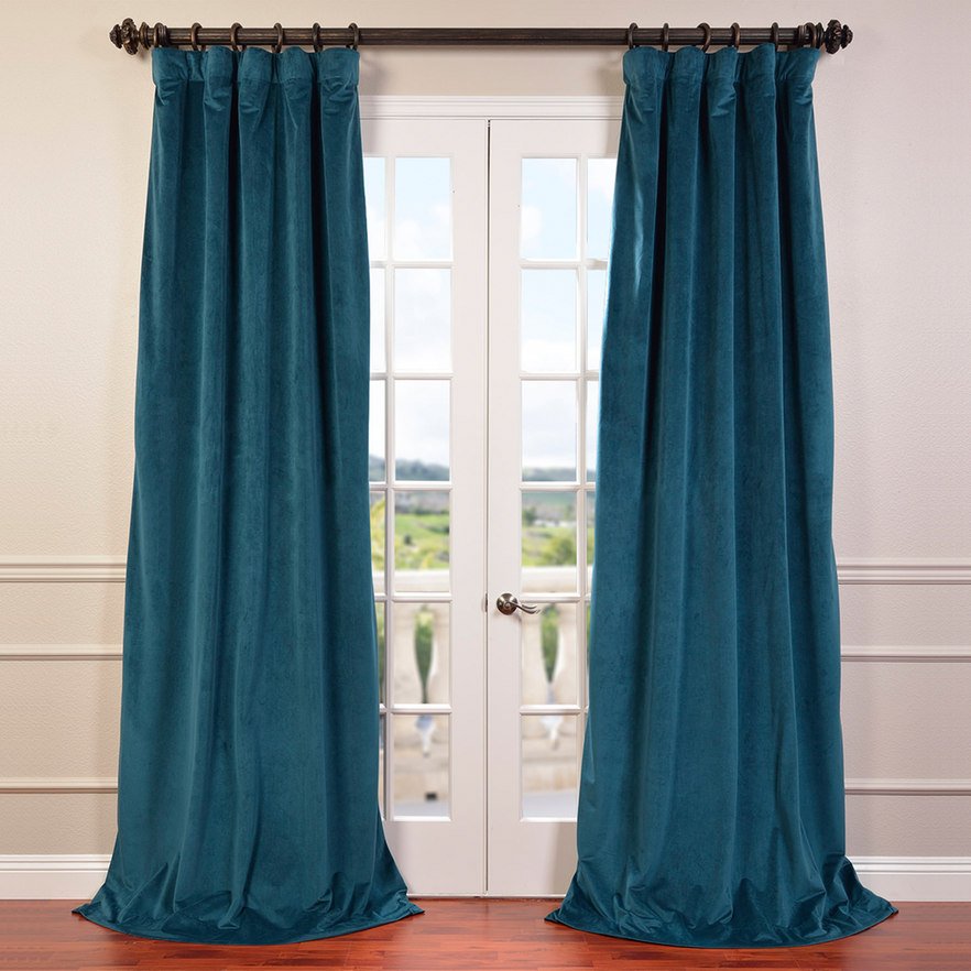 10 ways to use velvet for fall; curtains