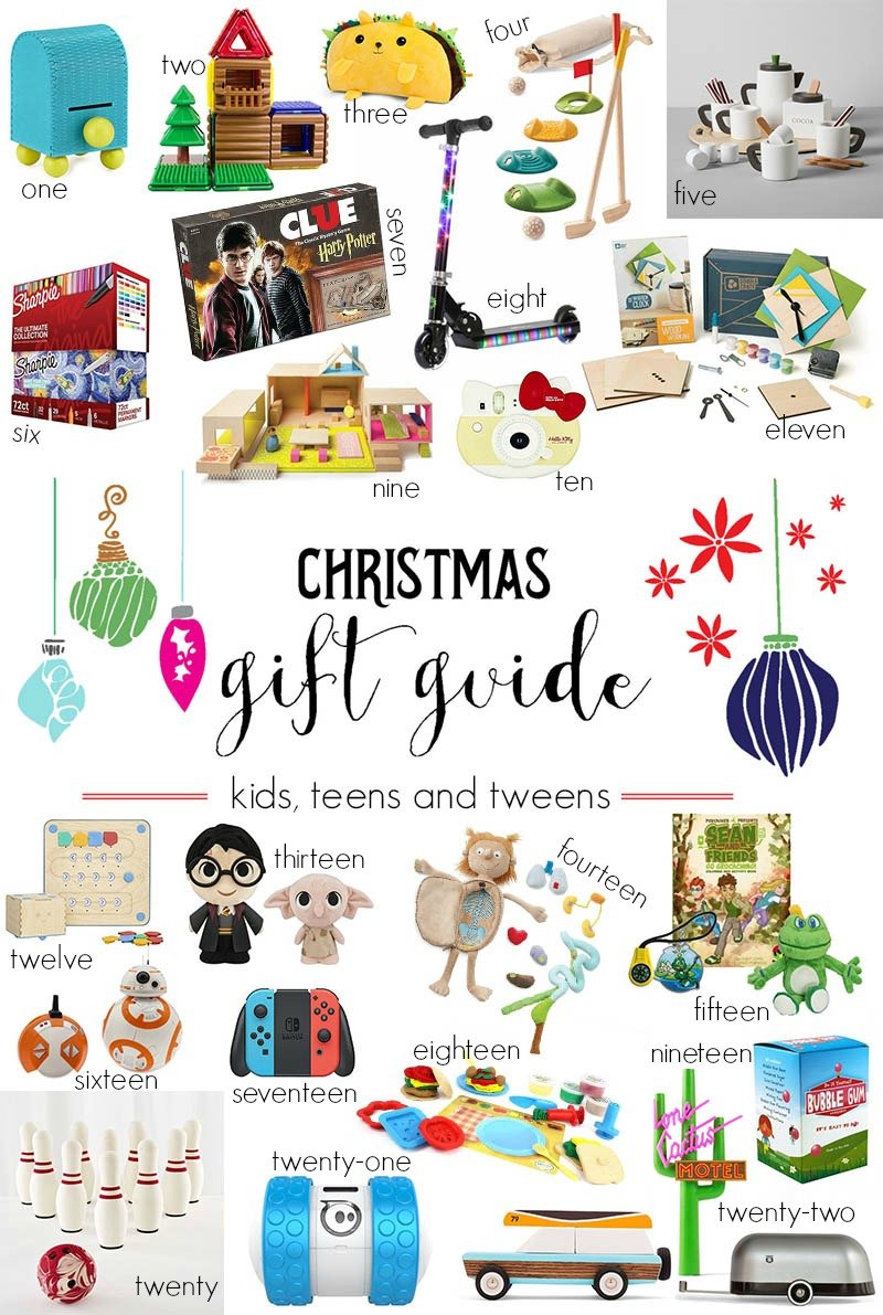 2017 Christmas Gift Guide: Kids, Tweens and Teens