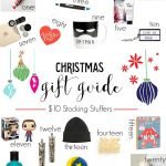 2017 Christmas Gift Guide: Stocking Stuffers under $10