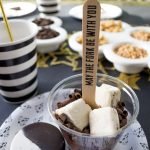 Star Wars Day Han Solo and Chewbacca inspired parfaits