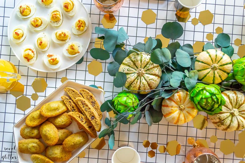 Tips To Hosting Brunchgiving with Kaukauna; side view