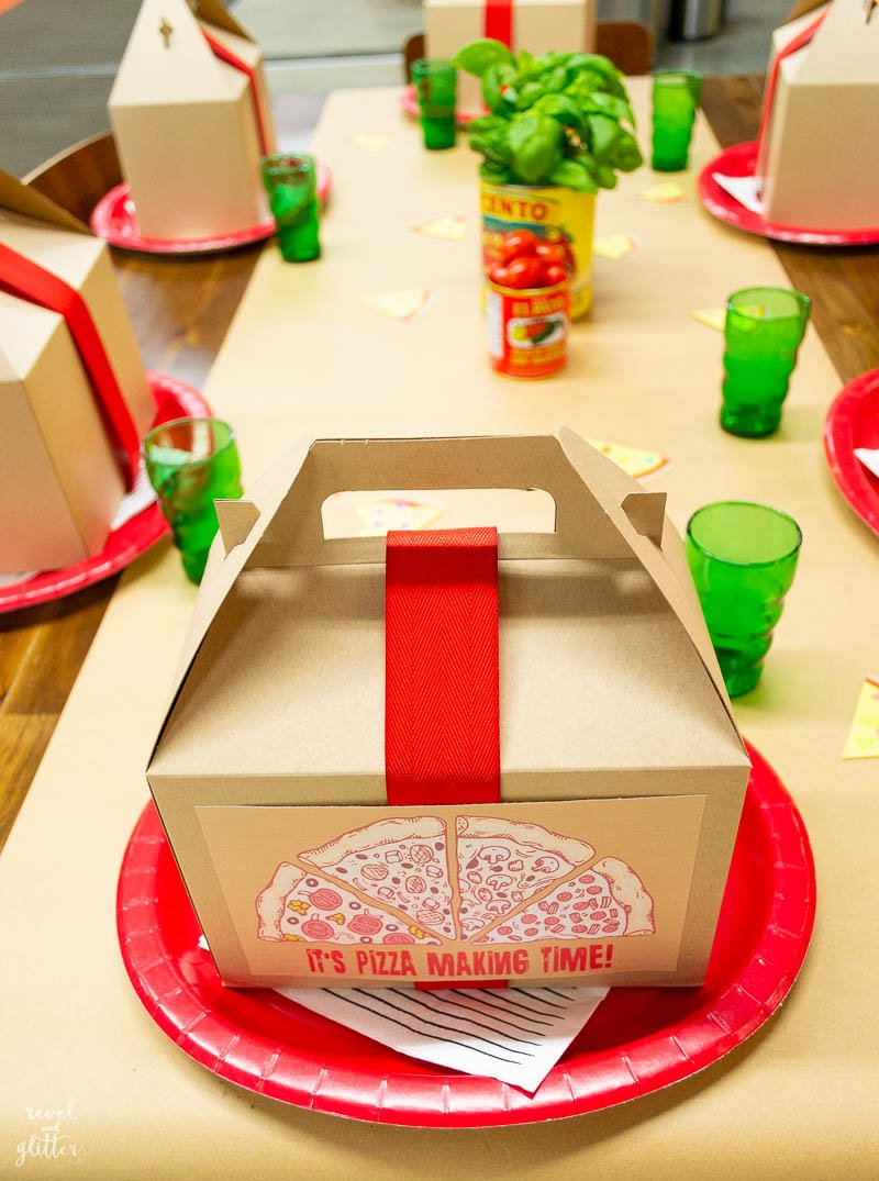 Host a Pizza Making Party! pizza supply boxes