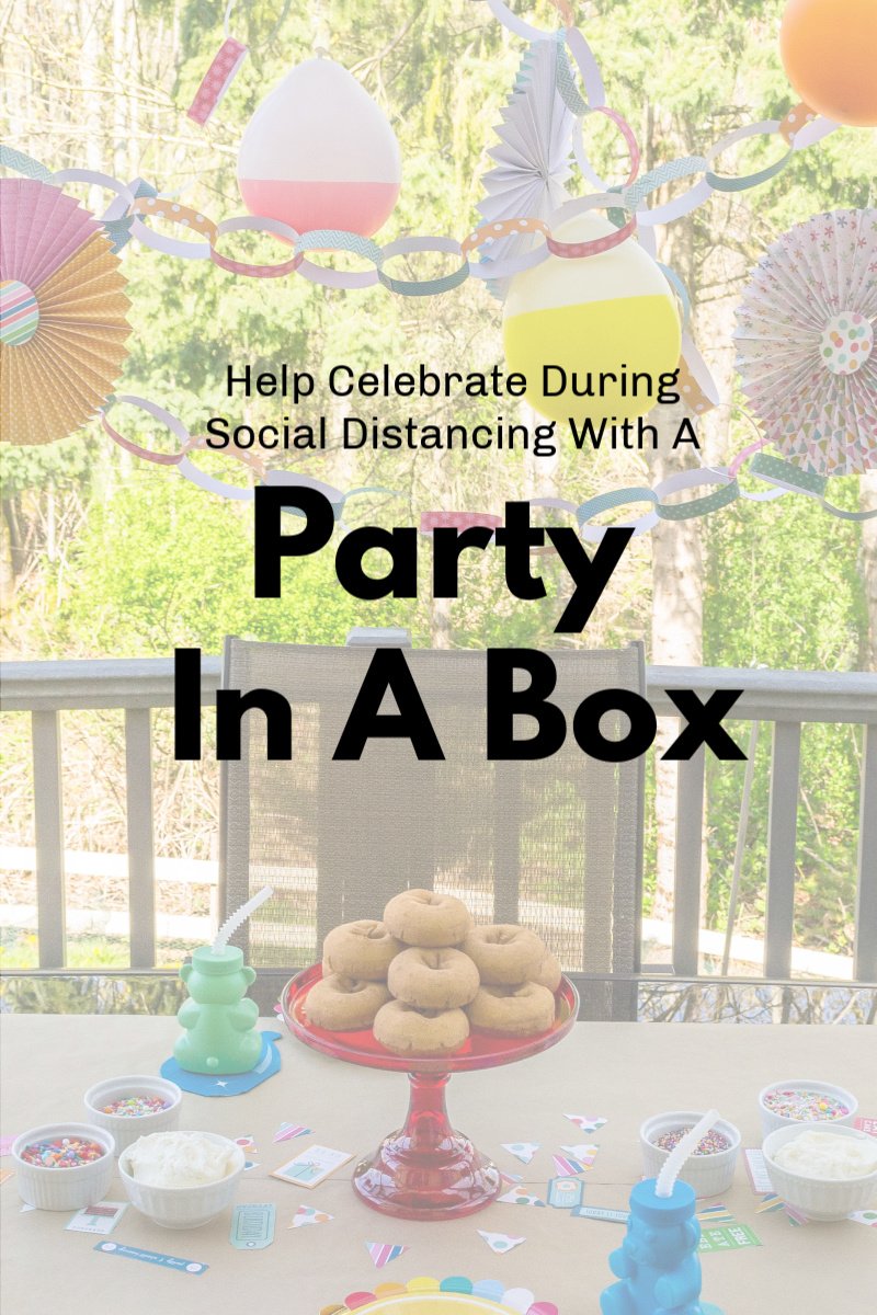 A Party In A Box is a great way to help local friends and family celebrate