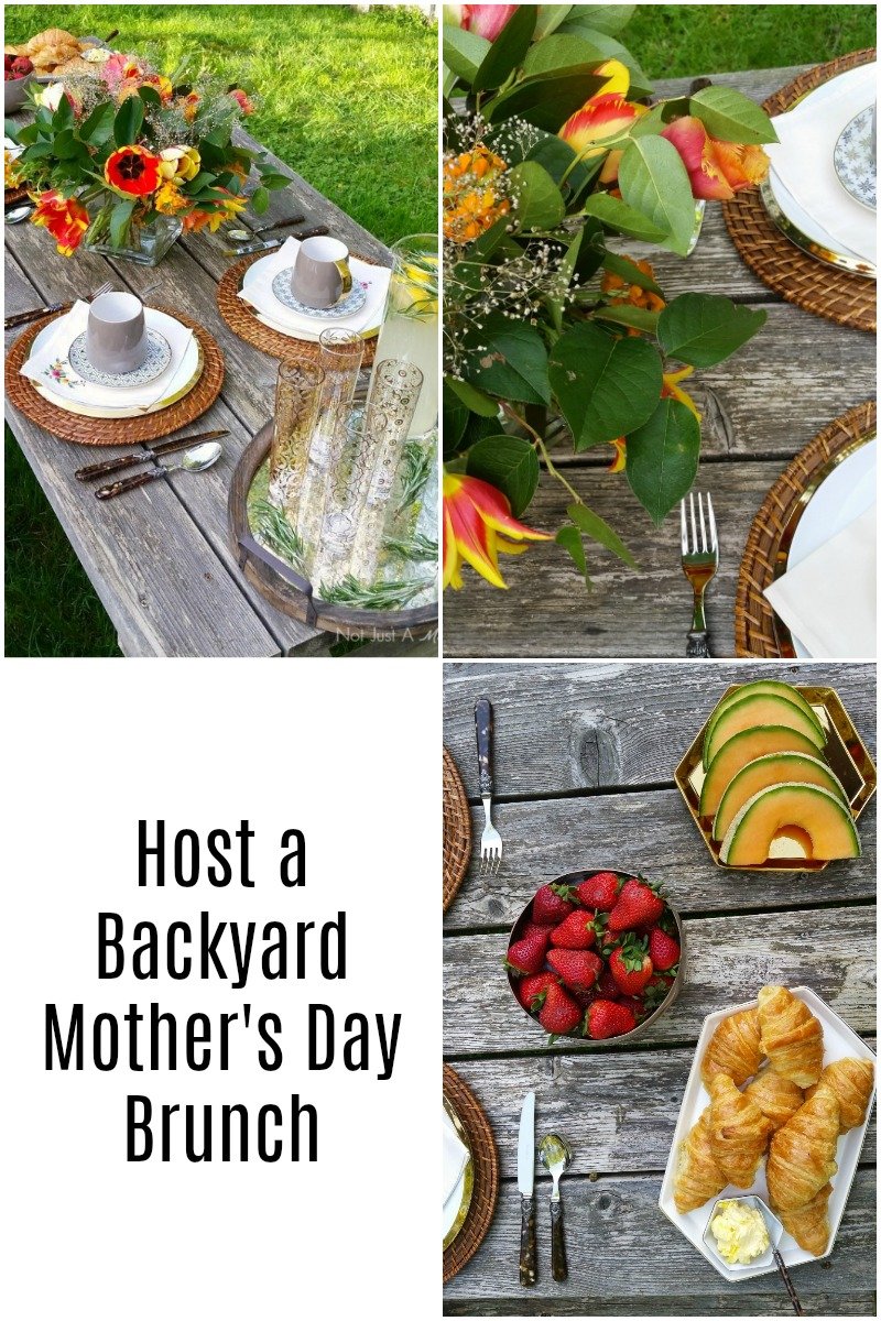 Host a Backyard Mother's Day Brunch | Revel and Glitter