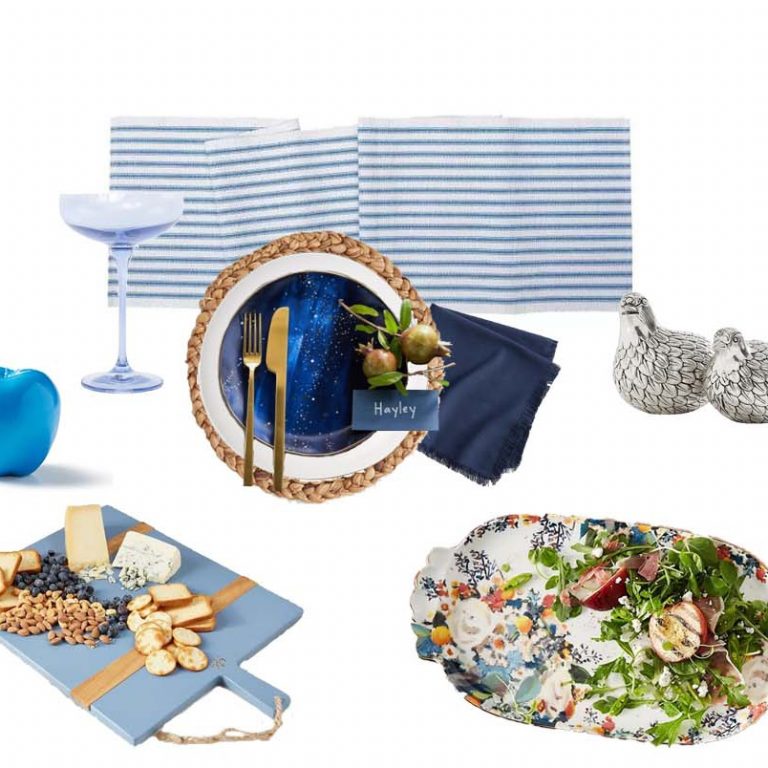 How to Create a Thanksgiving in Color – Pantone’s Mykonos Blue + Spring Lake